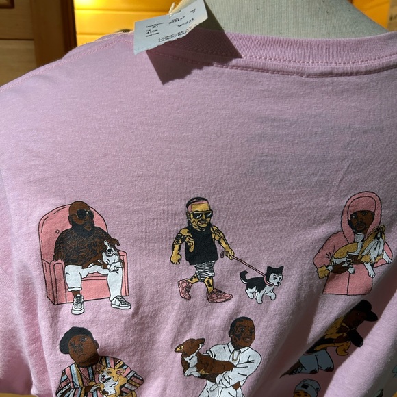 BNWT RAPPERS WITH PUPPIES 🐶 TEE - Picture 4 of 7